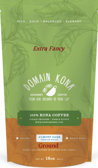 Ground - EXTRA FANCY - Almost Dark Roast - 16 oz.