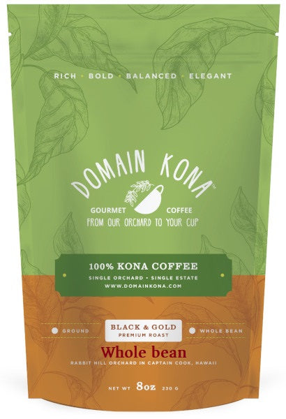 Whole Bean - Black & Gold Roast - 8 oz.