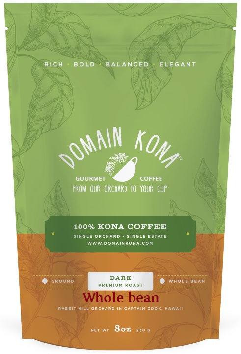 Whole Bean - Dark Roast - 8 oz.