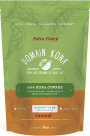 Ground - EXTRA FANCY - Almost Dark Roast - 8 oz.